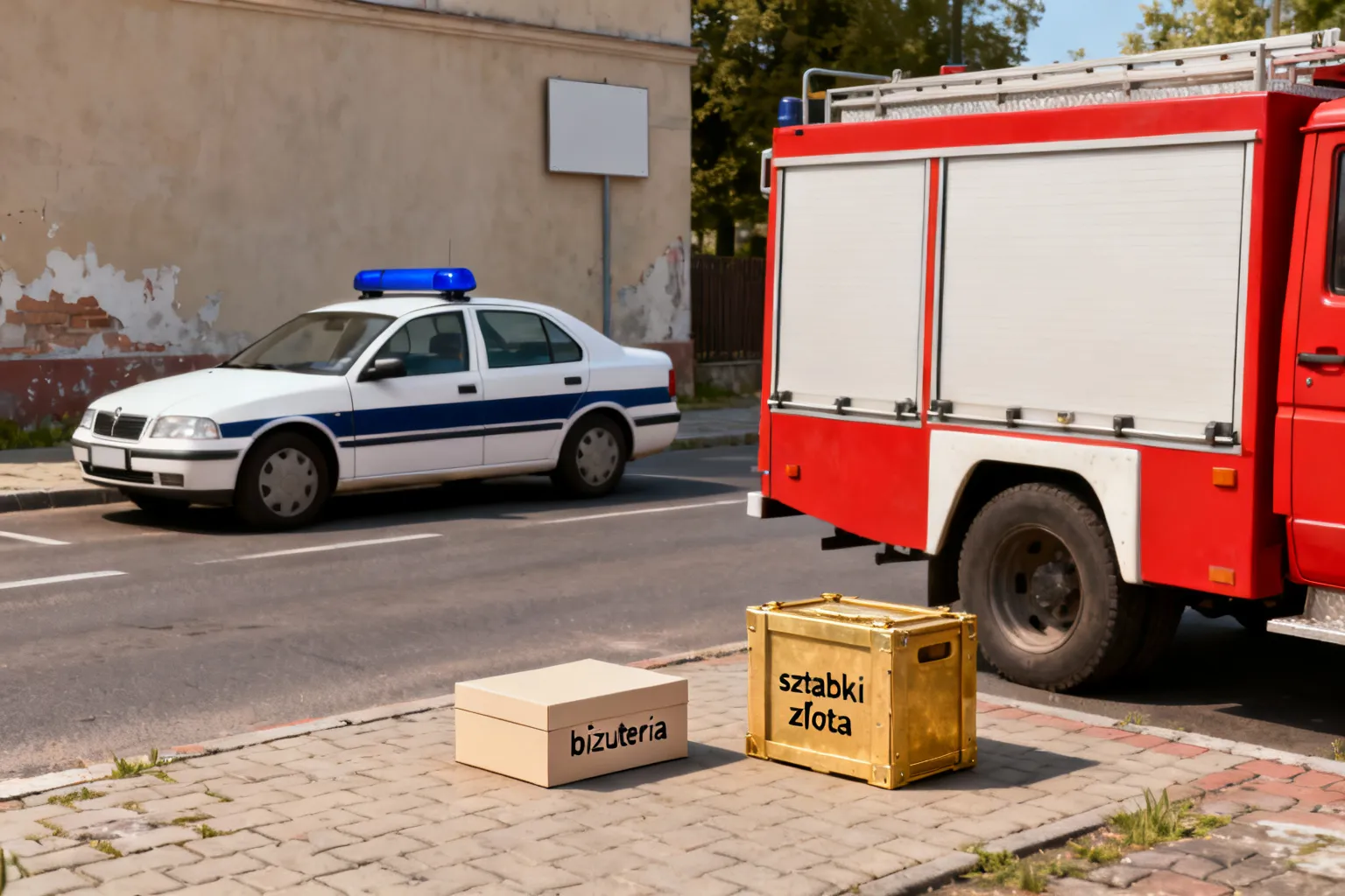 Tarnobrzeg: odzyskano biżuterię i sztabki złota, zatrzymano dwóch mężczyzn