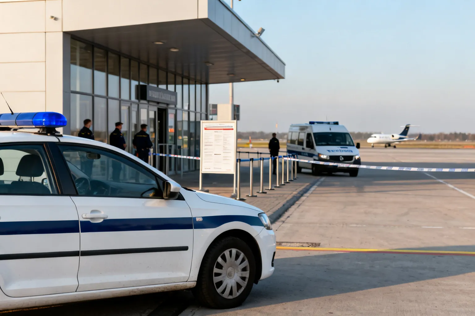 15-latek zatrzymany w sprawie fałszywego alarmu bombowego na lotnisku