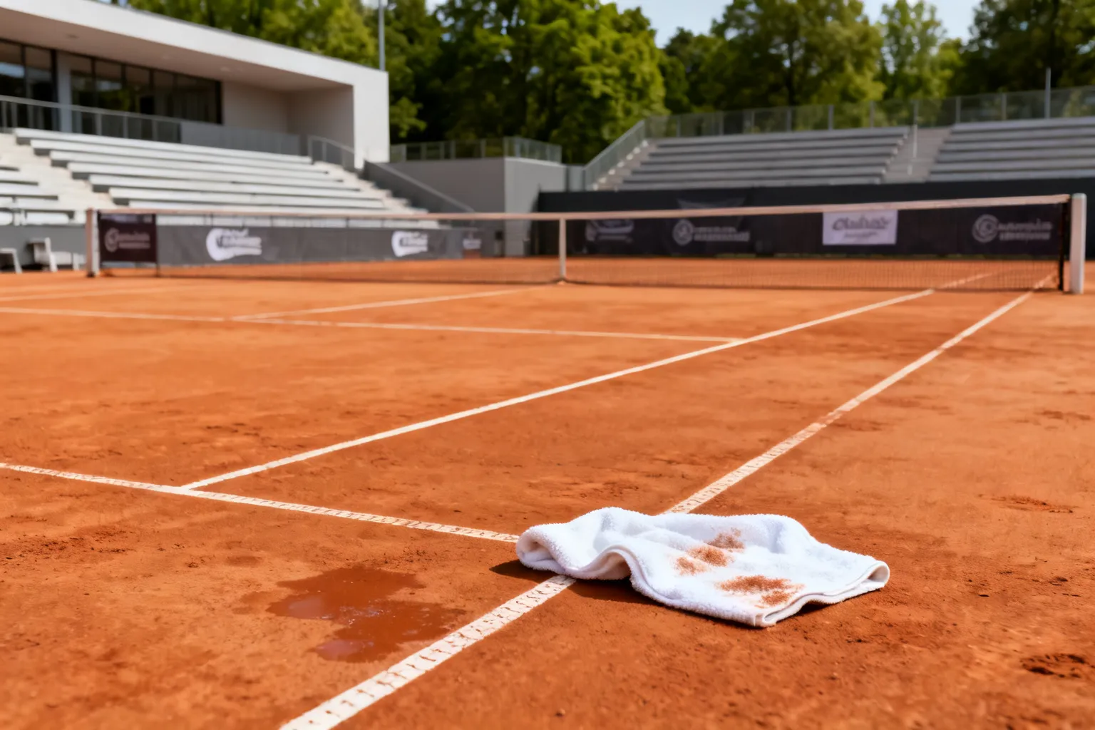 Jastremska mieszkanie zniszczone Odessa — ocalał ręcznik z Roland Garros