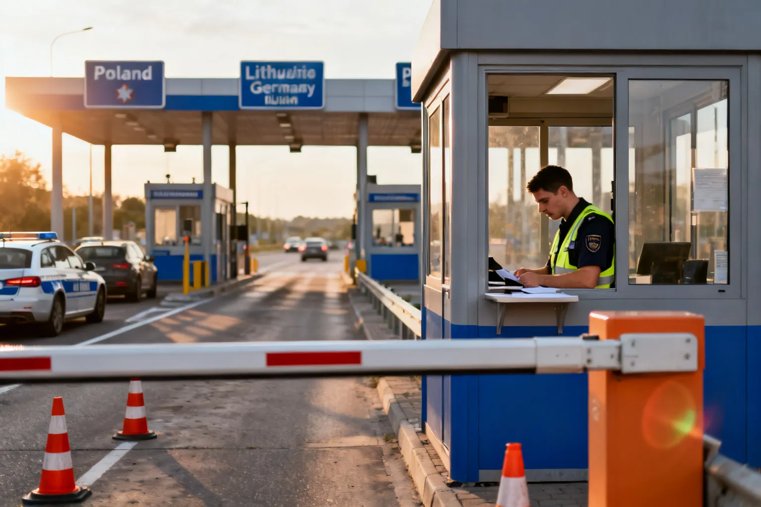 Przedłużenie kontroli granicznych Niemcy Litwa 2026 — kontrole do 30 marca 2027