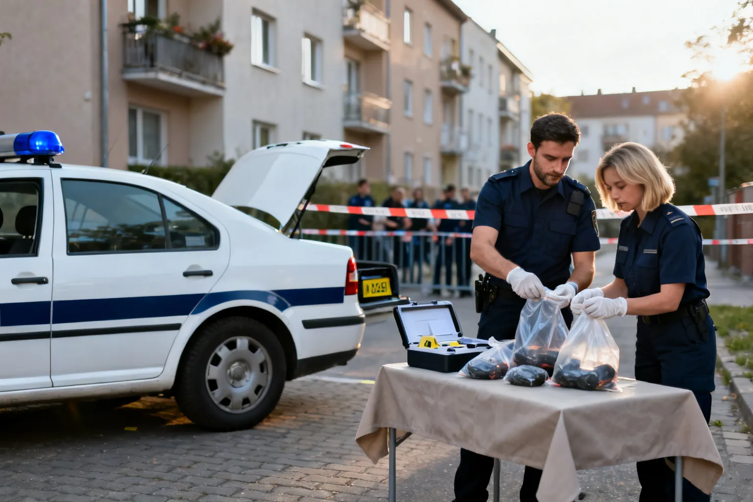 16-latek zatrzymany w Warszawie. Zabezpieczono arsenał niebezpiecznych przedmiotów