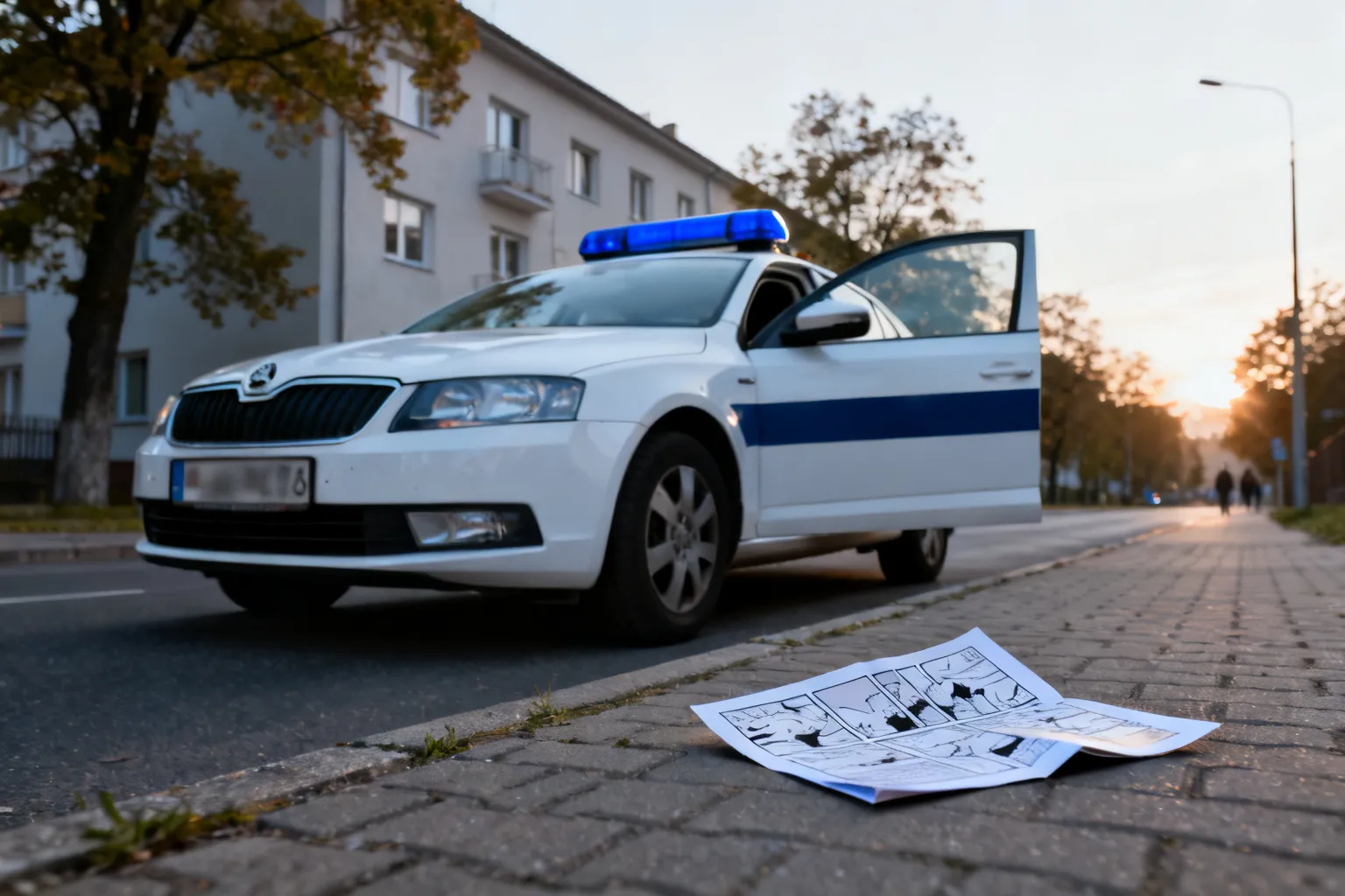 Operacja CIEŃ — komiks Policji o handlu ludźmi