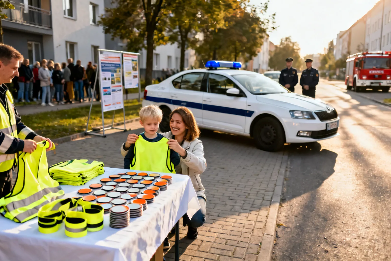 Ogólnopolski Policyjny Dzień Odblasków zainaugurowany — akcja „Świeć Przykładem”