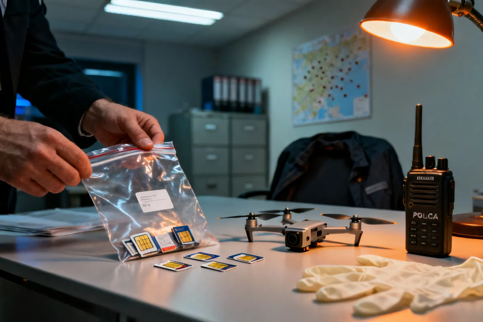Śledztwo umorzone po nocnym nalocie: rosyjskie drony z polskimi kartami SIM