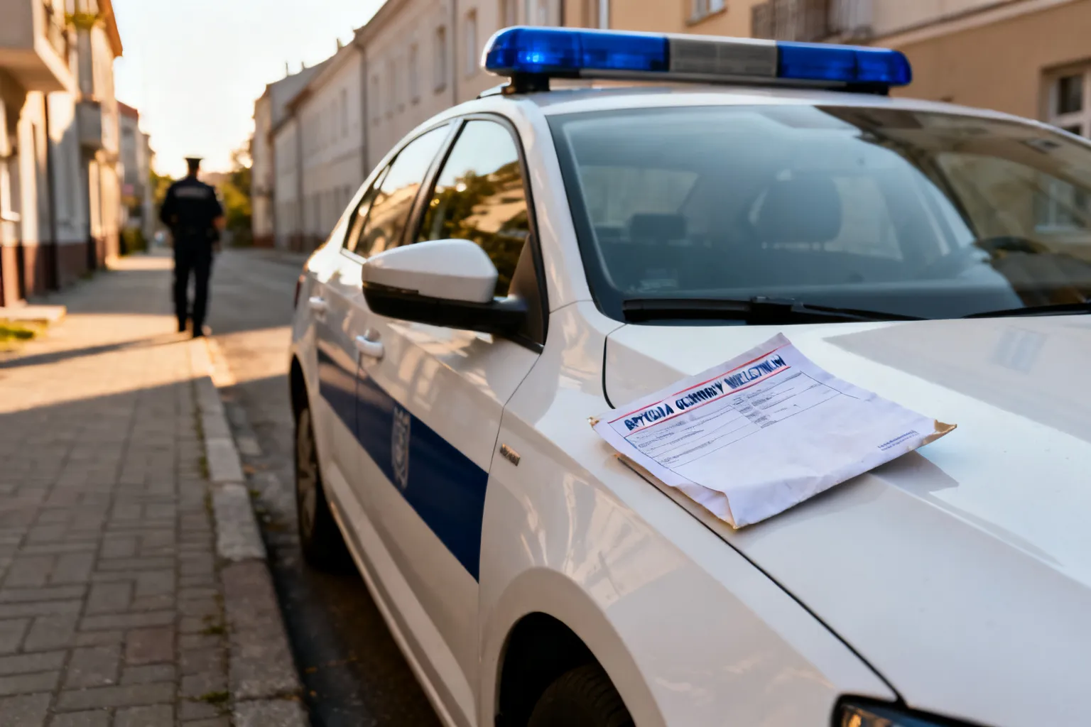 Fałszywy dokument „BRYGADA OCHRONY NIELETNICH” podszywa się pod Policję