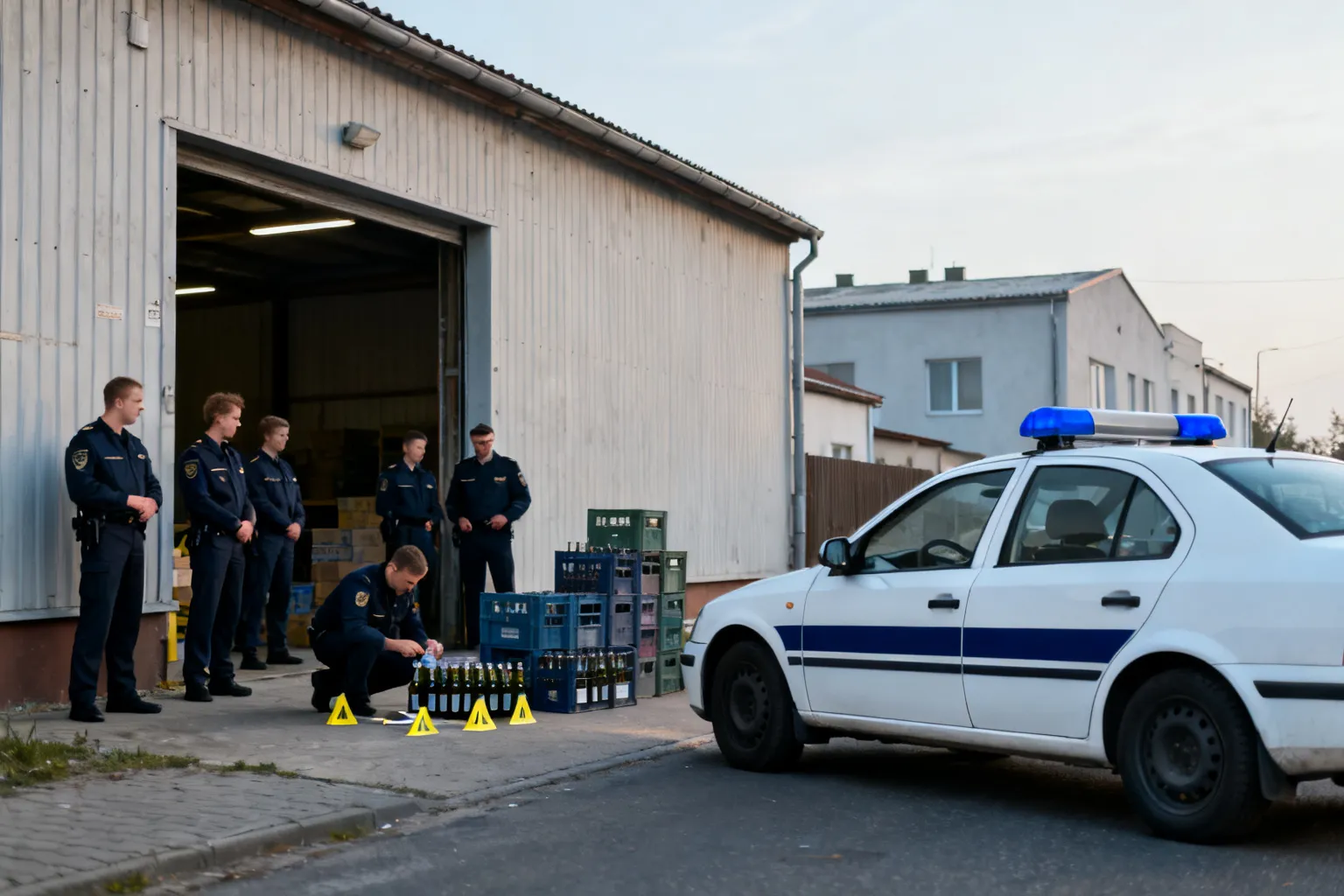 Nielegalna rozlewnia alkoholu zlikwidowana w Pabianicach