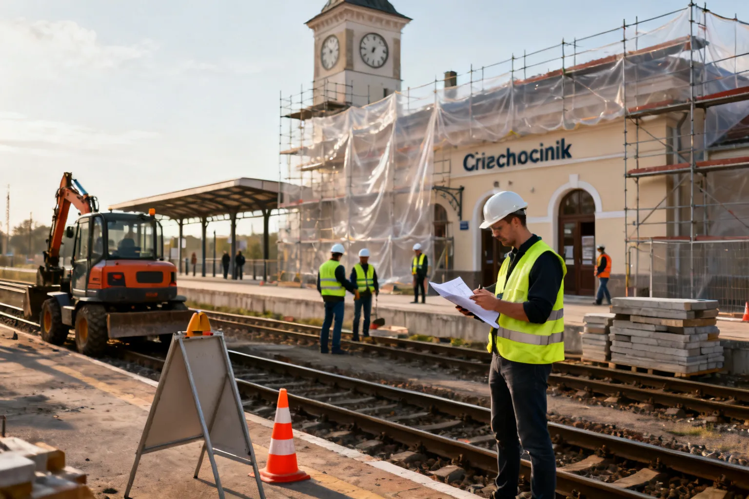 Modernizacja dworca Ciechocinek — podpisano umowę na remont